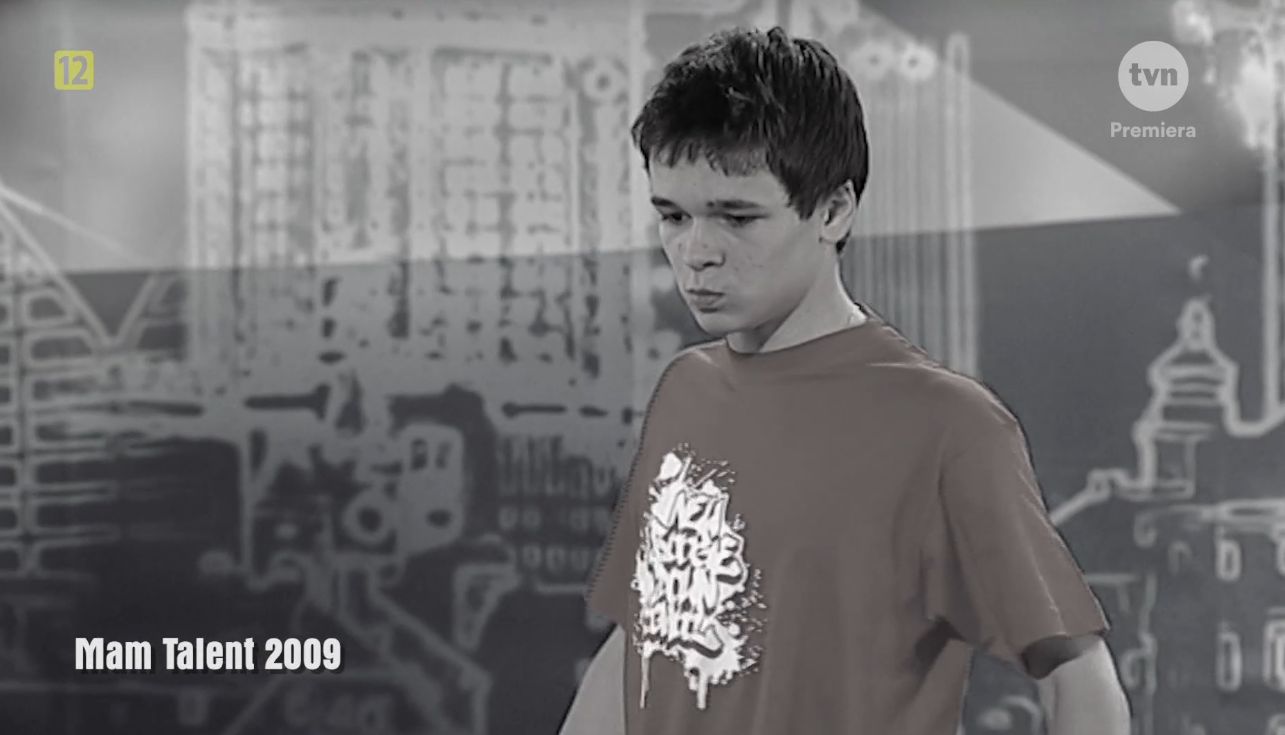 Kaczorex w "Mam talent!" w 2009 roku