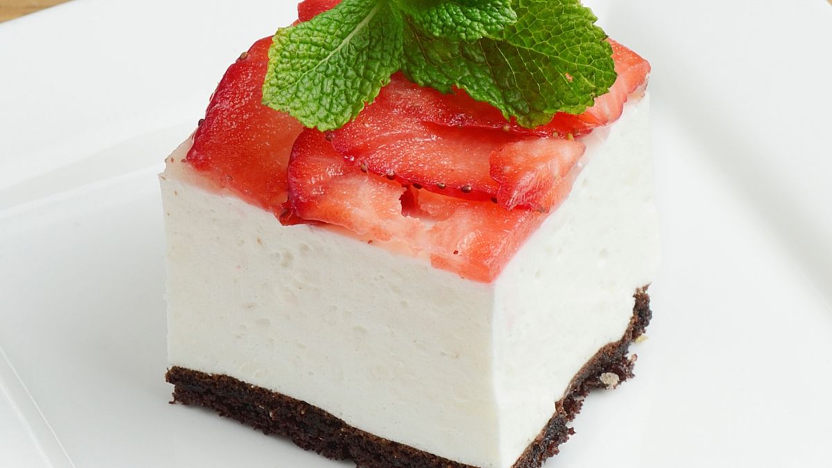 Truskawkowe ptasie mleczko - Pyszności