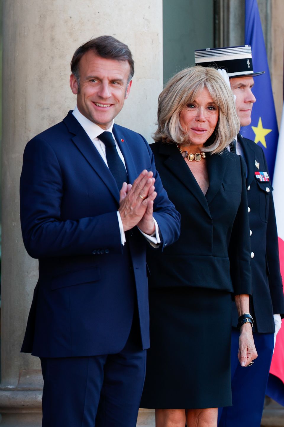Emmanuel i Brigitte Macronowie