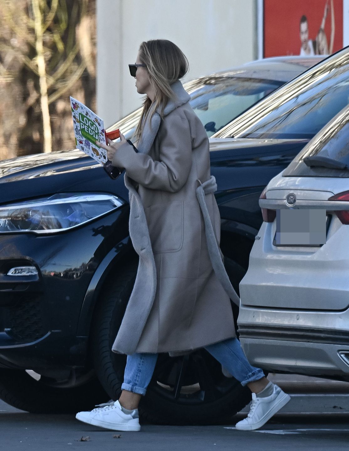 Agnieszka Kaczorowska pędzi na trening do "TzG"