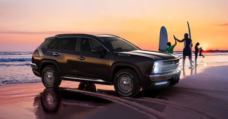 Mitsuoka Buddy wygląda jak chevrolet z lat 80., choć tak naprawdę to Toyota RAV4