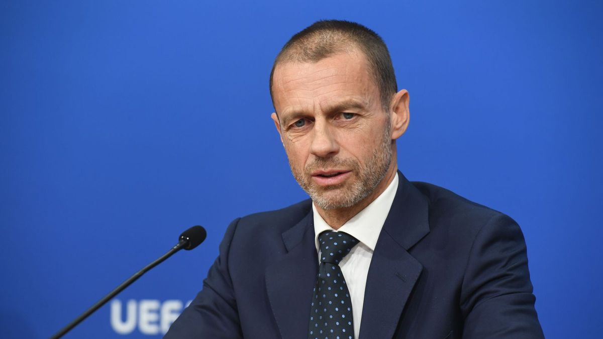 Getty Images / Na zdjęciu: prezydent UEFA Aleksander Ceferin