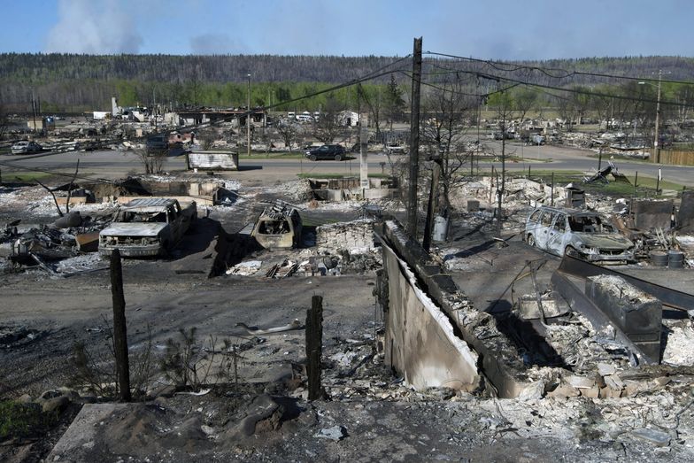 Branża naftowa w Kanadzie ma duże straty z powodu pożarów