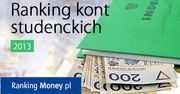 Ranking kont studenckich 2013