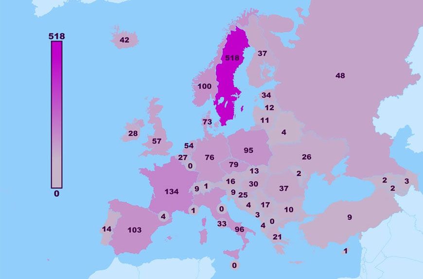Gdzie mieszkają najatrakcyjniejsi ludzie w Europie? Z tą mapą trudno się (nie) zgodzić