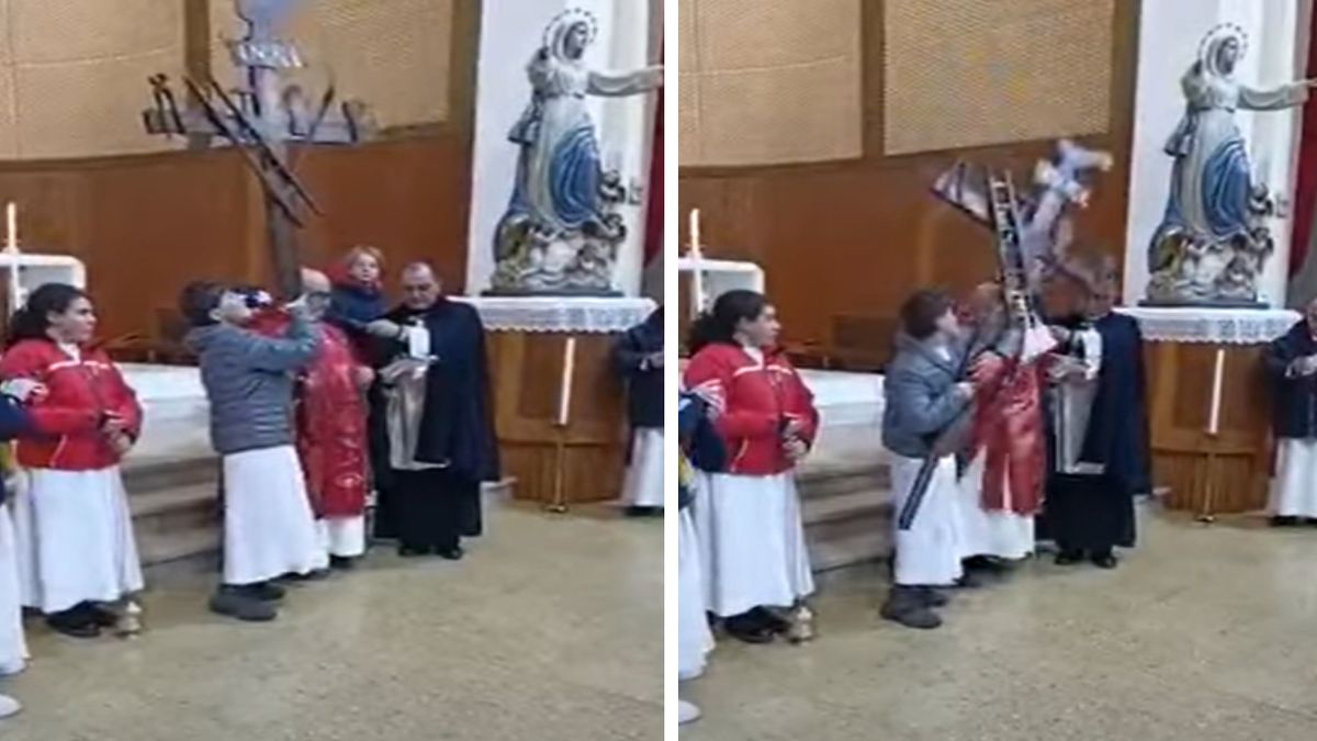 Ministrant uderzył proboszcza w głowę 