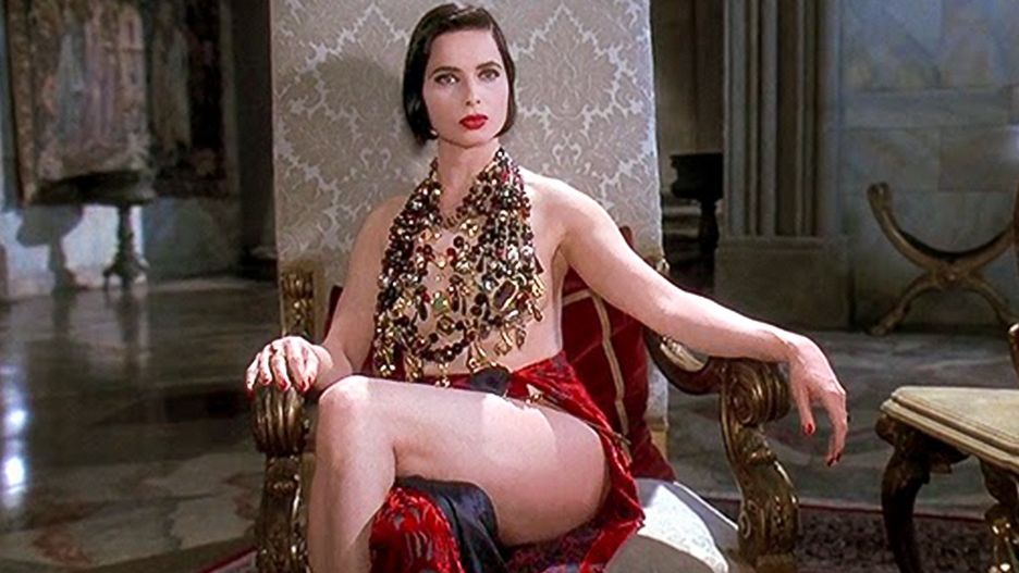 Isabella  Rossellini w filmie "Ze śmiercią jej do twarzy"