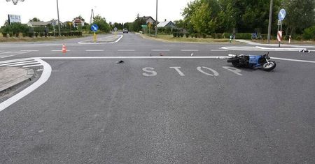 Nie udzielił pierwszeństwa na skrzyżowaniu. Kierowca skutera zginął na miejscu