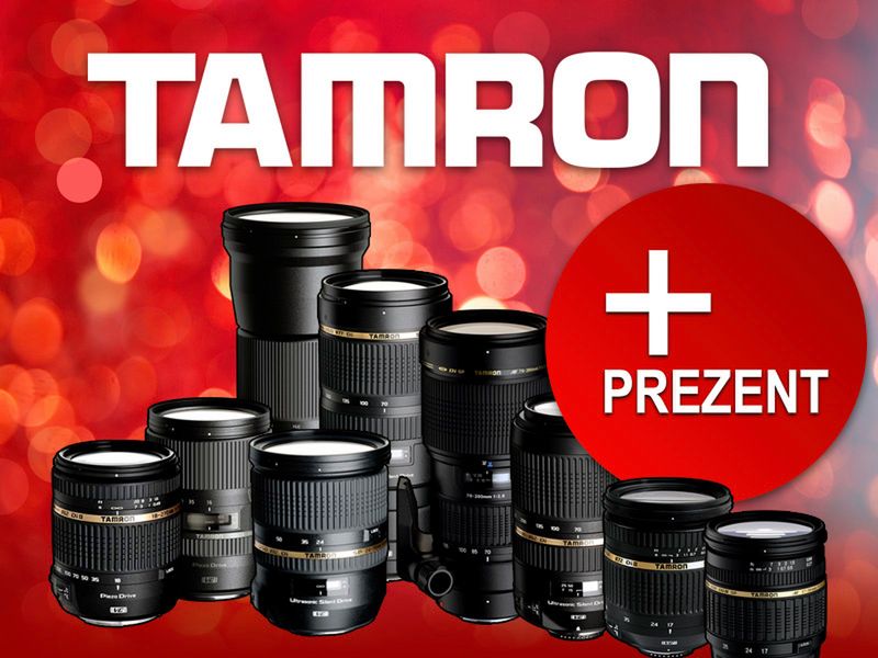 Tamron rozdaje prezenty klientom w świątecznej promocji