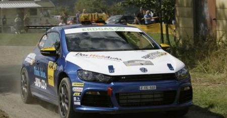 Carlos Sainz i Scirocco R na Rajdzie Niemiec