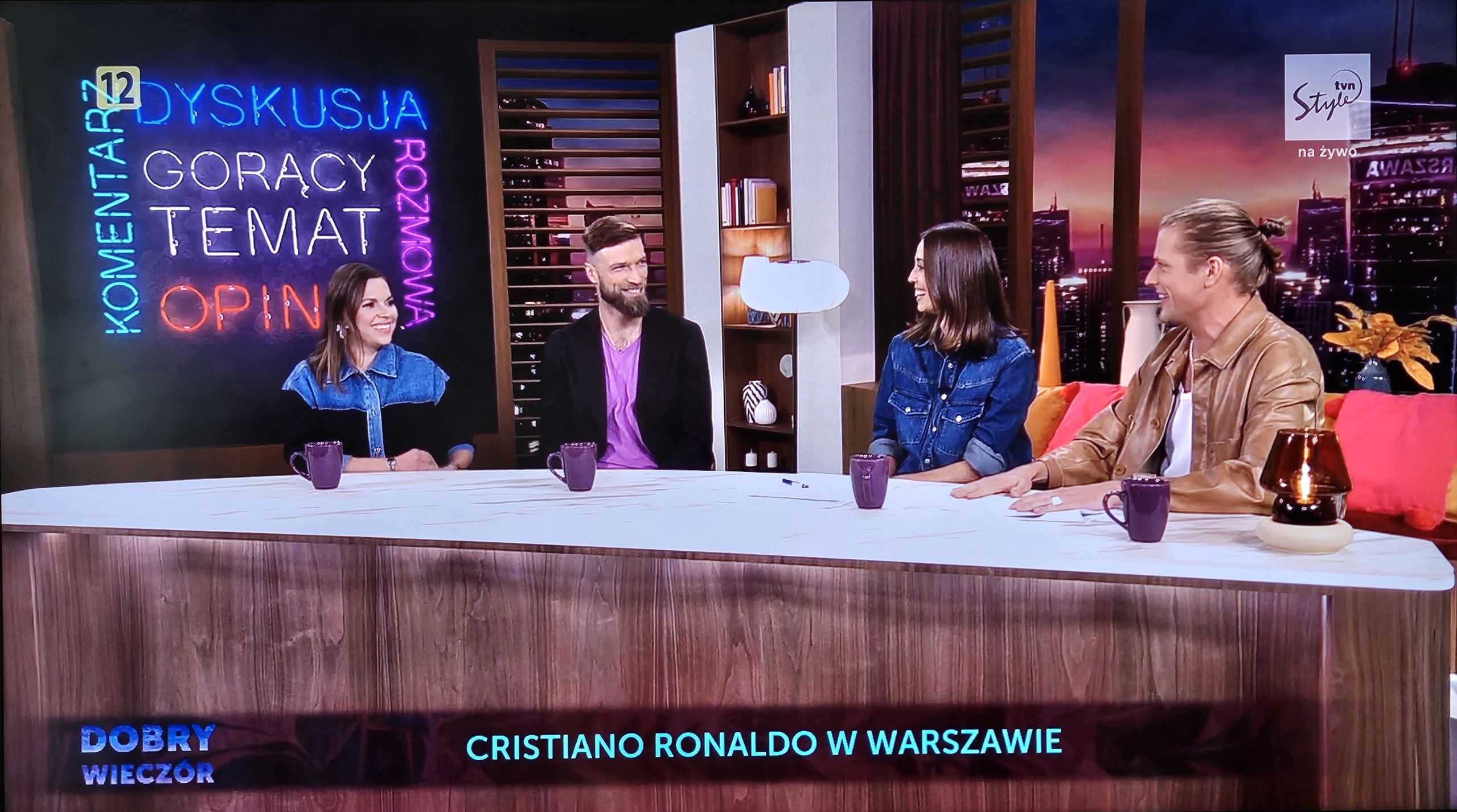 Aleksandra Kwaśniewska gościła w nowym talk-show TVN Style