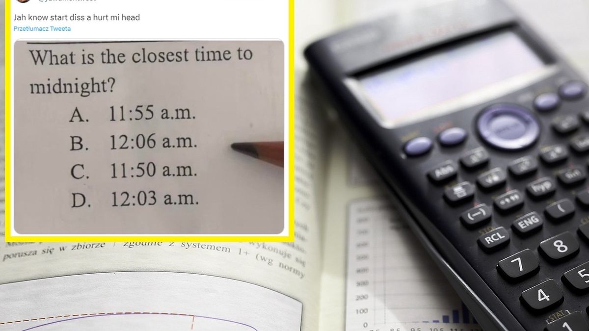 Potrafisz rozwiązać zadanie z klasówki? 