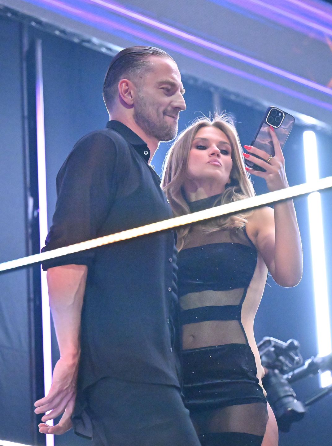 Agnieszka Kaczorowska i Marcin Rogacewicz