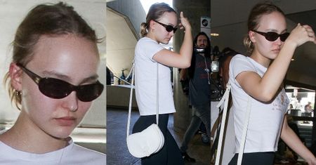 Lily-Rose Depp znowu cierpi na lotnisku