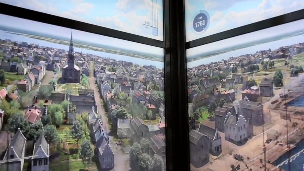 Winda w nowym WTC zabiera w podróż w czasie. 515 lat Nowego Jorku w drodze na szczyt 1