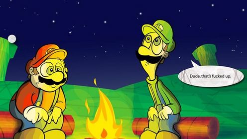 O jeden grzyb za dużo. Mario na haju 1