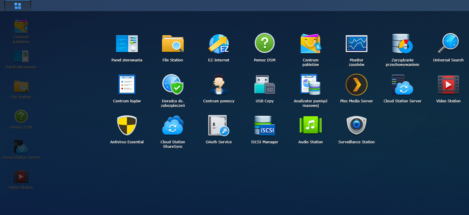 System DSM w NAS-ach Synology jest przyjazny w użyciu.