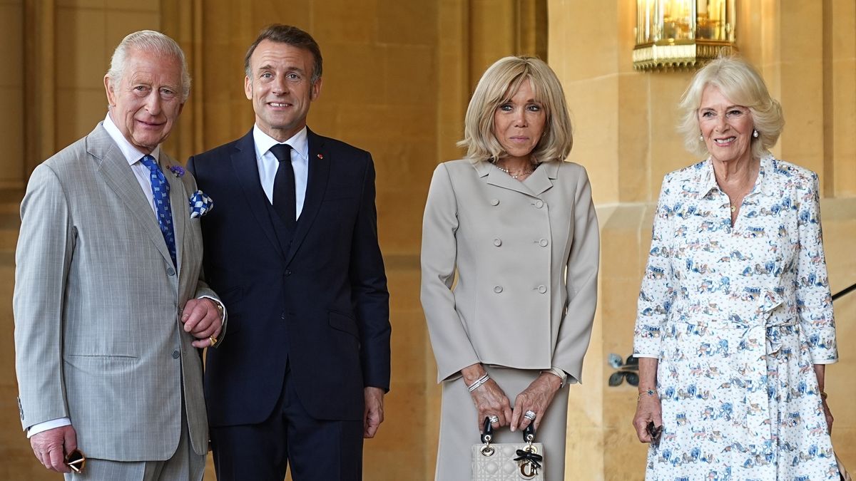 Brigitte Macron miała urazić królową Kamilę.