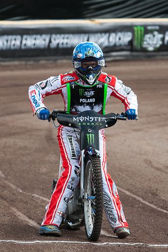 Tomasz Gollob na treningu / Foto Jakub Janecki