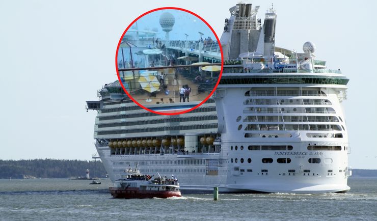 Panika na luksusowym wycieczkowcu. Jest nagranie