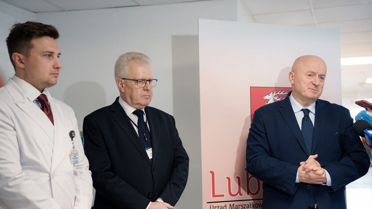 Marszałek Województwa Lubelskiego Jarosław Stawiarski