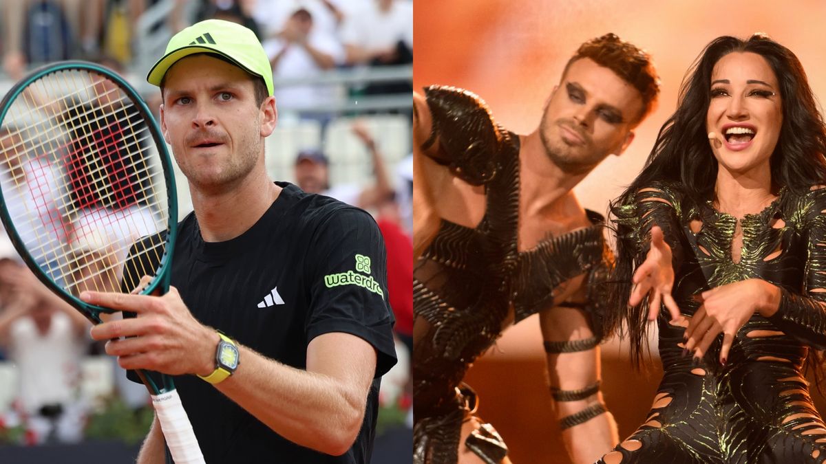 Getty Images / Na zdjęciu: Hubert Hurkacz / Piotr Musiałkowski i Justyna Steczkowska