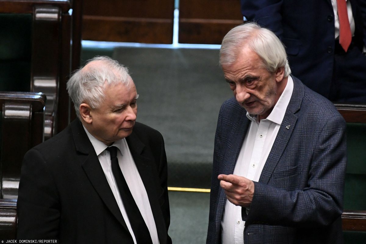 Jarosław Kaczyński oraz Ryszard Terlecki (zdj. arch.)