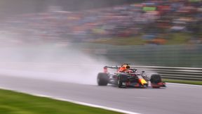 F1. Deszcz namieszał w treningu przed GP Belgii. Max Verstappen znów najszybszy