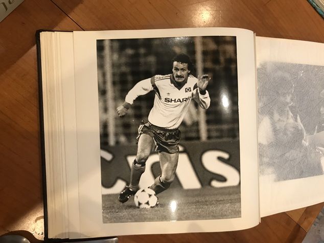 Jan Furtok z czasów gry w HSV (1988-93 r.). Zdjęcie: archiwum prywatne.