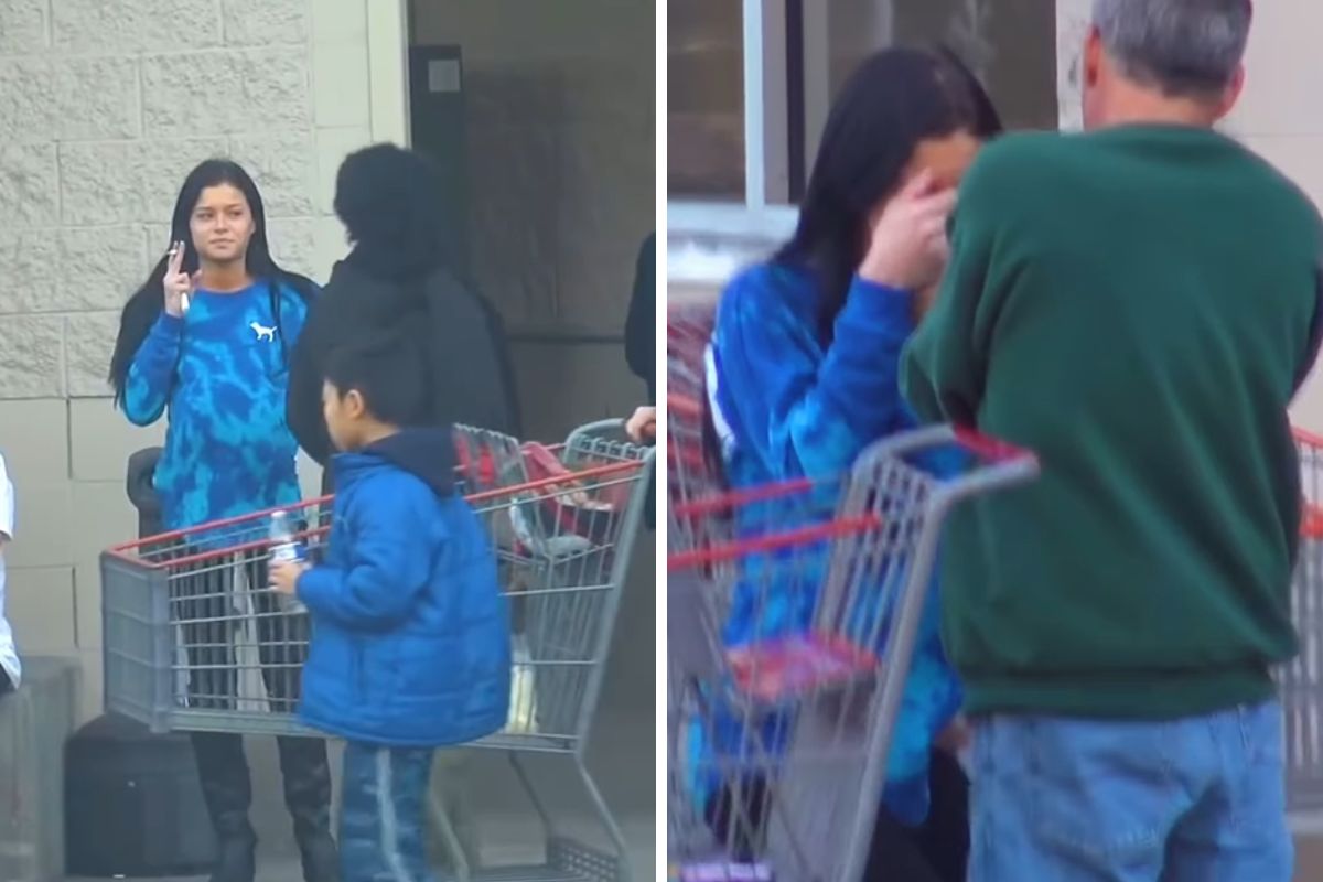 Ciężarna z papierosem. Szokujący eksperyment społeczny