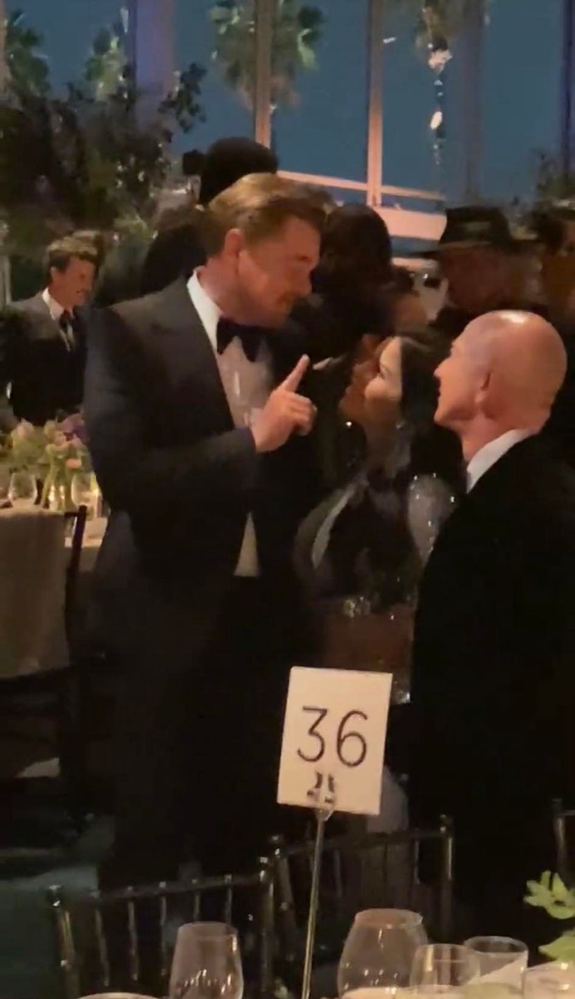 Leonardo DiCaprio, Lauren Sanchez, Jeff Bezos