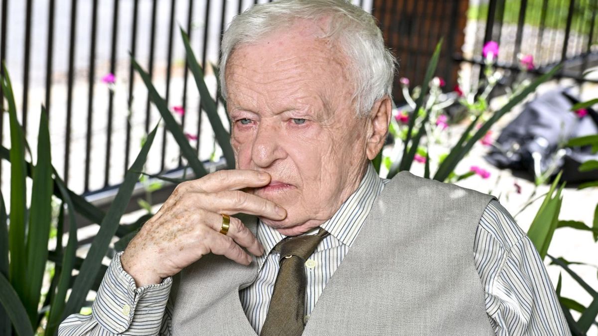 Marian Opania na planie filmu "Dalej jazda"