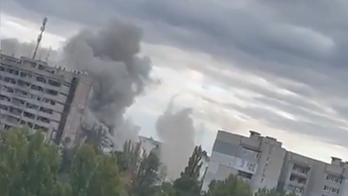 Wybuchy w Nowej Kachowce