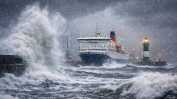 Sztorm na Bałtyku paraliżuje żeglugę. Pasażerowie utknęli w portach