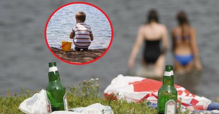 Czterolatek błąkał się sam po plaży. Pijana matka uciekła