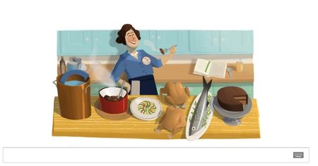 Julia Child skończyłaby dziś 100 lat. Google świętuje