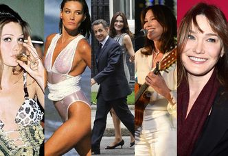 Od supermodelki do byłej Pierwszej Damy Francji i piosenkarki - Carla Bruni kończy dziś 50 lat! (ZDJĘCIA)