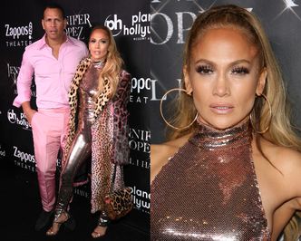 Jennifer Lopez chwali się wyczuciem stylu na imprezie w Las Vegas