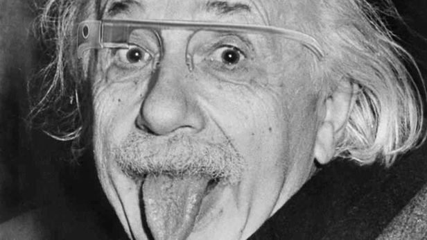 WTF dnia: jak wyglądałby Einstein i inni znani ludzie, gdyby nosili Google Glass? 1
