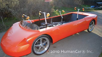 Ekologiczny samochód rodem z Flinstone'ów (wideo) 1