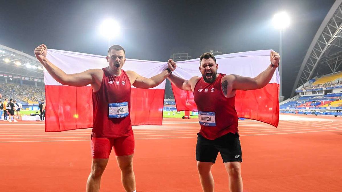 WP SportoweFakty / Akademicki Związek Sportowy / Na zdjęciu: Od lewej Szymon Mazur, Konrad Bukowiecki.