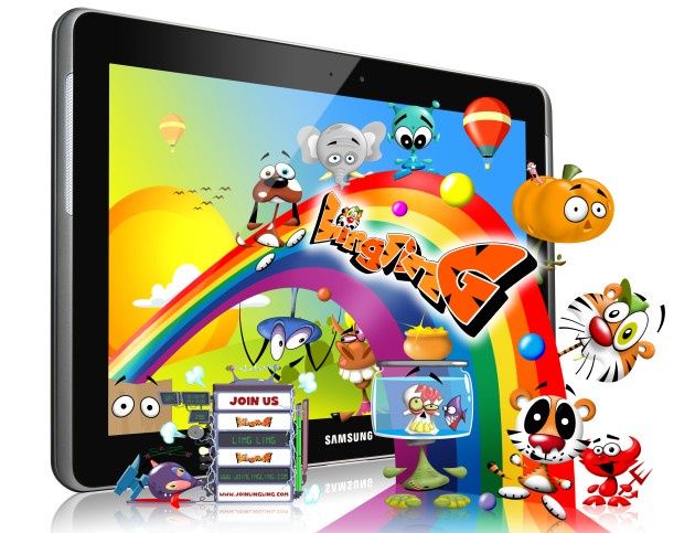 Samsung Galaxy Tab 2 aplikacja LingLing