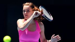 Agnieszka Radwańska trenowała na kortach Melbourne Park (galeria)