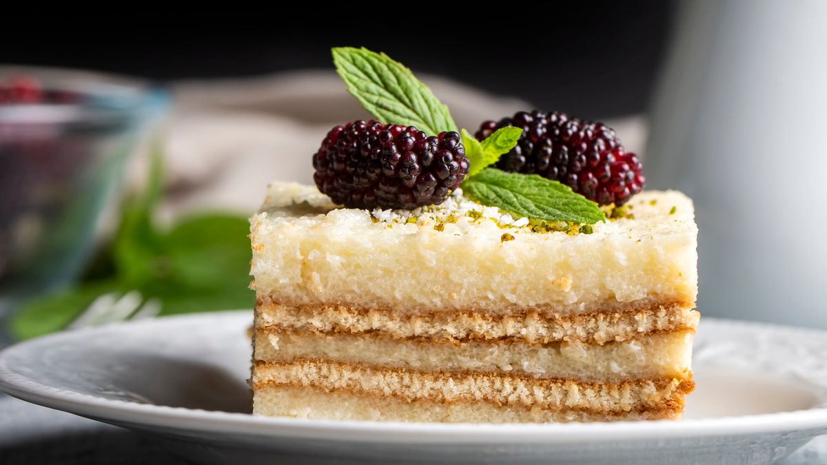 Stefanka na herbatnikach to szybkie i smaczne ciasto