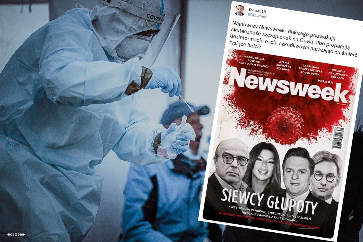 Okładka "Newsweeka"