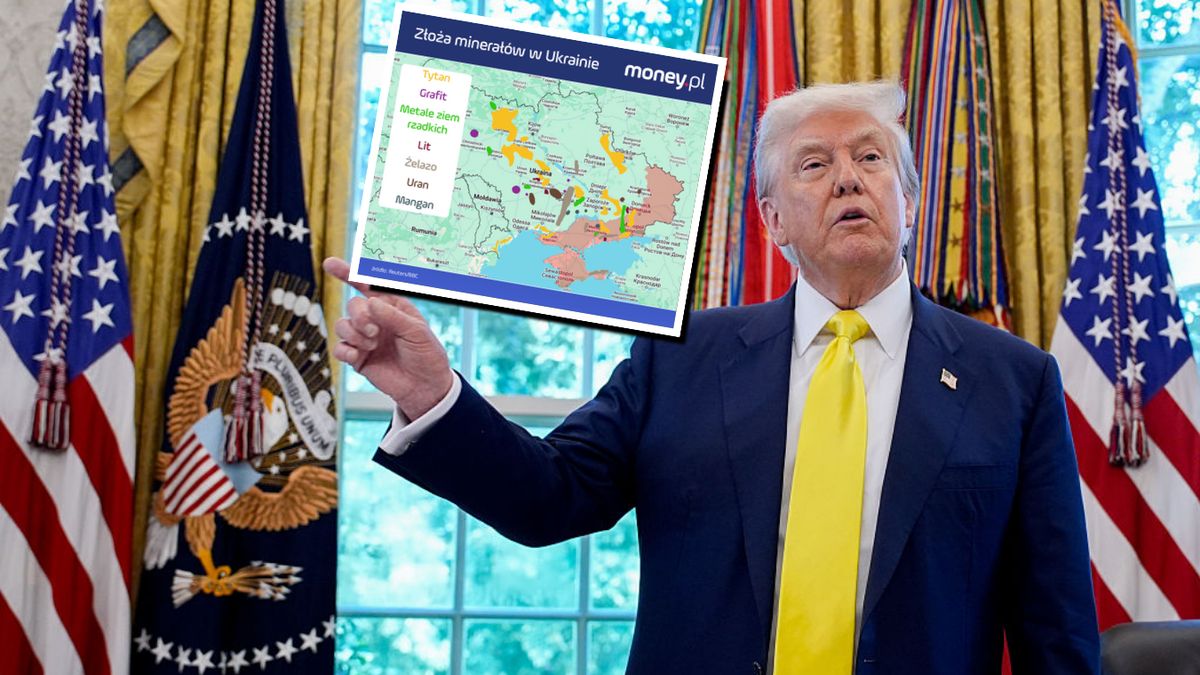 Wg mediów Trump zaoferuje Putinowi dostęp do pierwiastków ziem r