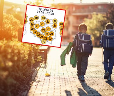 Uczniów przywita piękna pogoda? "Naprawdę wysoka temperatura"