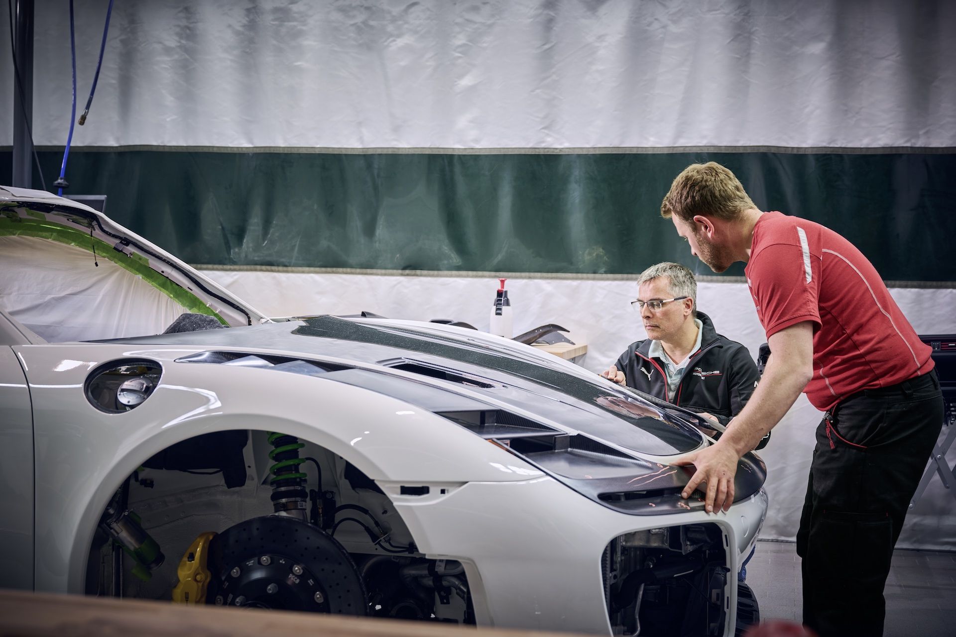 Porsche Flachbau RS (2026) - proces rozwoju i budowy