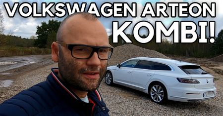 Volkswagen Arteon Shooting Brake - bardziej praktyczny, ale równie ładny