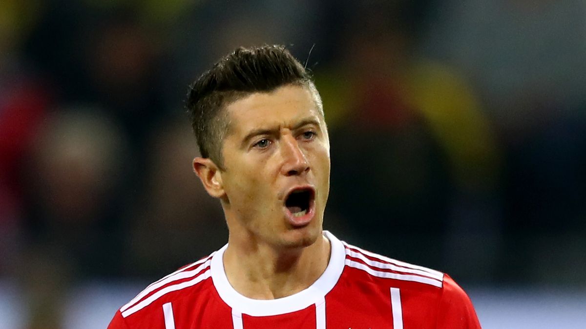 Robert Lewandowski w barwach Bayernu Monachium